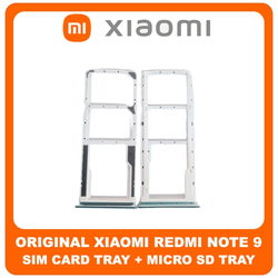 &Gamma;&nu;ή&sigma;&iota;&omicron; Original Xiaomi Redmi Note 9, Redmi Note9 (M2003J15SC, M2003J15SG, M2003J15SS) SIM Card Tray + Micro SD Tray Slot &Upsilon;&pi;&omicron;&delta;&omicron;&chi;έ&alpha;&sigmaf; &Beta;ά&sigma;&eta; &Theta;ή&kappa;&eta; &Kappa;ά&rho;&tau;&alpha;&sigmaf; SIM Forest Green &Pi;&rho;ά&sigma;&iota;&nu;&omicron; 48200000353W (Service Pack By Xiaomi)