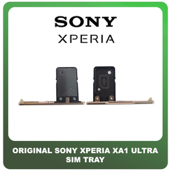 &Gamma;&nu;ή&sigma;&iota;&alpha; Original Sony Xperia XA1 Ultra, Xperia XA1Ultra (G3226, G3221, G3212, G3223) Sim Tray &Upsilon;&pi;&omicron;&delta;&omicron;&chi;έ&alpha;&sigmaf; &Beta;ά&sigma;&eta; &Theta;ή&kappa;&eta; &Kappa;ά&rho;&tau;&alpha;&sigmaf; SIM Gold &Chi;&rho;&upsilon;&sigma;ό (Service Pack By Sony)
