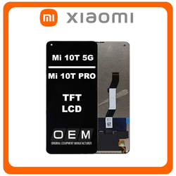 HQ OEM &Sigma;&upsilon;&mu;&beta;&alpha;&tau;ό &Gamma;&iota;&alpha; Xiaomi Mi 10T 5G (M2007J3SY), Mi 10T Pro 5G (M2007J3SG) IPS LCD Display Screen Assembly &Omicron;&theta;ό&nu;&eta; + Touch Screen Digitizer &Mu;&eta;&chi;&alpha;&nu;&iota;&sigma;&mu;ό&sigmaf; &Alpha;&phi;ή&sigmaf; Black &Mu;&alpha;ύ&rho;&omicron; (Grade AAA+++)