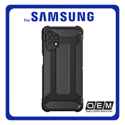 Θήκη Πλάτης - Back Cover, Silicone Σιλικόνη Armor Carbon Hybrid TPU Black Μαύρο For Samsung A32 4G