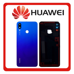 HQ OEM &Sigma;&upsilon;&mu;&beta;&alpha;&tau;ό &Gamma;&iota;&alpha; Huawei P Smart+, P Smart Plus (POT-LX1T) Rear Back Battery Cover &Pi;ί&sigma;&omega; &Kappa;ά&lambda;&upsilon;&mu;&mu;&alpha; &Kappa;&alpha;&pi;ά&kappa;&iota; &Pi;&lambda;ά&tau;&eta; &Mu;&pi;&alpha;&tau;&alpha;&rho;ί&alpha;&sigmaf; + Camera Lens &Tau;&zeta;&alpha;&mu;ά&kappa;&iota; &Kappa;ά&mu;&epsilon;&rho;&alpha;&sigmaf; Phantom Blue &Mu;&pi;&lambda;&epsilon; (Grade AAA+++)