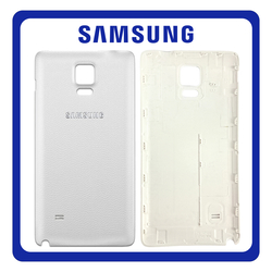 HQ OEM &Sigma;&upsilon;&mu;&beta;&alpha;&tau;ό &Gamma;&iota;&alpha; Samsung Galaxy Note 4 (SM-N910C, SM-N910S) Rear Back Battery Cover &Pi;ί&sigma;&omega; &Kappa;ά&lambda;&upsilon;&mu;&mu;&alpha; &Kappa;&alpha;&pi;ά&kappa;&iota; &Pi;&lambda;ά&tau;&eta; &Mu;&pi;&alpha;&tau;&alpha;&rho;ί&alpha;&sigmaf; White Ά&sigma;&pi;&rho;&omicron; (Grade AAA+++)