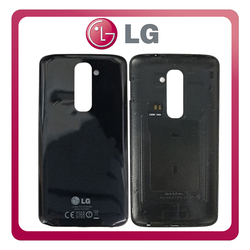 HQ OEM &Sigma;&upsilon;&mu;&beta;&alpha;&tau;ό &Mu;&epsilon; LG G2 (D802, D801, D803) Rear Back Battery Cover &Pi;ί&sigma;&omega; &Kappa;ά&lambda;&upsilon;&mu;&mu;&alpha; &Kappa;&alpha;&pi;ά&kappa;&iota; &Pi;&lambda;ά&tau;&eta; &Mu;&pi;&alpha;&tau;&alpha;&rho;ί&alpha;&sigmaf; Black &Mu;&alpha;ύ&rho;&omicron; (Premium A+​)