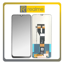 HQ OEM &Sigma;&upsilon;&mu;&beta;&alpha;&tau;ό &Gamma;&iota;&alpha; Realme C21 (RMX3201) IPS LCD Display Screen Assembly &Omicron;&theta;ό&nu;&eta; + Touch Screen Digitizer &Mu;&eta;&chi;&alpha;&nu;&iota;&sigma;&mu;ό&sigmaf; &Alpha;&phi;ή&sigmaf; Black &Mu;&alpha;ύ&rho;&omicron; Without Frame (Grade AAA+++)
