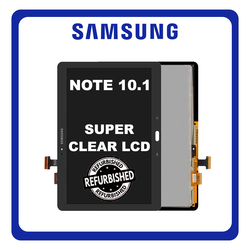 New Refurbished Samsung Galaxy Note 10.1 (2014) (SM-P600, SM-P601) Super clear LCD Display Screen Assembly &Omicron;&theta;ό&nu;&eta; + Touch Screen Digitizer &Mu;&eta;&chi;&alpha;&nu;&iota;&sigma;&mu;ό&sigmaf; &Alpha;&phi;ή&sigmaf; Black &Mu;&alpha;ύ&rho;&omicron;