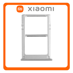&Gamma;&nu;ή&sigma;&iota;&alpha; Original Xiaomi Mi 5s (2015711) Sim Card Tray Dual Sim &Upsilon;&pi;&omicron;&delta;&omicron;&chi;έ&alpha;&sigmaf; &Theta;ή&kappa;&eta;&sigmaf; &Kappa;ά&rho;&tau;&alpha;&sigmaf; Sim Silver &Alpha;&sigma;&eta;&mu;ί (Service Pack By Xiaomi)
