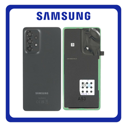 &Gamma;&nu;ή&sigma;&iota;&alpha; Original Samsung Galaxy A53 5G (SM-A536B, SM-A536B/DS) Rear Back Battery Cover &Pi;ί&sigma;&omega; &Kappa;ά&lambda;&upsilon;&mu;&mu;&alpha; &Kappa;&alpha;&pi;ά&kappa;&iota; &Pi;&lambda;ά&tau;&eta; &Mu;&pi;&alpha;&tau;&alpha;&rho;ί&alpha;&sigmaf; Black &Mu;&alpha;ύ&rho;&omicron; GH82-28017A (Service Pack By Samsung)