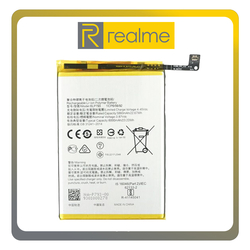 HQ OEM &Sigma;&upsilon;&mu;&beta;&alpha;&tau;ό &Mu;&epsilon; Realme C11 (RMX2185) C12 (RMX2189) C15 (RMX2180) BLP793 Battery &Mu;&pi;&alpha;&tau;&alpha;&rho;ί&alpha; Li-Ion 5860mAh Bulk (Premium A+​)
