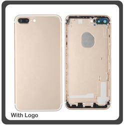 OEM HQ Apple Iphone 7 Plus Back Battery Cover- Housing &Kappa;&alpha;&pi;ά&kappa;&iota; &Mu;&pi;&alpha;&tau;&alpha;&rho;ί&alpha;&sigmaf;- &Sigma;&alpha;&sigma;ί + &Pi;&lambda;&alpha;&iota;&nu;ά &pi;&lambda;ή&kappa;&tau;&rho;&alpha; Side Keys + &Theta;ή&kappa;&eta; &Kappa;ά&rho;&tau;&alpha;&sigmaf; Sim Holder Gold