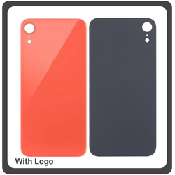 OEM HQ Apple Iphone XR Battery Cover &Kappa;&alpha;&pi;ά&kappa;&iota; &Mu;&pi;&alpha;&tau;&alpha;&rho;ί&alpha;&sigmaf; Coral