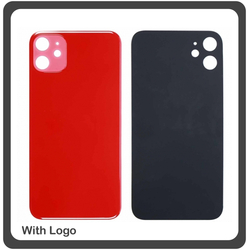 OEM HQ for Apple Iphone 11 , Iphone11 (A2221, A2111, A2223) Rear Back Battery Cover with Camera Big Hole &Pi;ί&sigma;&omega; &Kappa;ά&lambda;&upsilon;&mu;&mu;&alpha; &Pi;&lambda;ά&tau;&eta; &Kappa;&alpha;&pi;ά&kappa;&iota; &Mu;&pi;&alpha;&tau;&alpha;&rho;ί&alpha;&sigmaf; Red &Kappa;ό&kappa;&kappa;&iota;&nu;&omicron; (Premium A+)