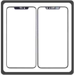 HQ OEM &Sigma;&upsilon;&mu;&beta;&alpha;&tau;ό &Gamma;&iota;&alpha; Apple iPhone 11 Pro Max (A2218, A2161, A2220, iPhone12.5) Aftermarket Front Glass For Refurbished &Mu;&pi;&rho;&omicron;&sigma;&tau;&iota;&nu;ό &Tau;&zeta;&alpha;&mu;ά&kappa;&iota; &Gamma;&iota;&alpha; &Alpha;&nu;&alpha;&kappa;&alpha;&tau;&alpha;&sigma;&kappa;&epsilon;&upsilon;ή + Frame &Pi;&lambda;&alpha;ί&sigma;&iota;&omicron; Black &Mu;&alpha;ύ&rho;&omicron; (Grade AAA+++)