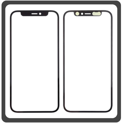 HQ OEM &Sigma;&upsilon;&mu;&beta;&alpha;&tau;ό &Mu;&epsilon; Apple iPhone 12 Mini (A2399, A2176, A2398, A2400, A2399, iPhone13,1) Premium Aftermarket Front Glass For Refurbished &Mu;&pi;&rho;&omicron;&sigma;&tau;&iota;&nu;ό &Tau;&zeta;&alpha;&mu;ά&kappa;&iota; &Gamma;&iota;&alpha; &Alpha;&nu;&alpha;&kappa;&alpha;&tau;&alpha;&sigma;&kappa;&epsilon;&upsilon;ή + Frame &Pi;&lambda;&alpha;ί&sigma;&iota;&omicron; Black &Mu;&alpha;ύ&rho;&omicron; (Premium A+​)