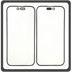 HQ OEM &Sigma;&upsilon;&mu;&beta;&alpha;&tau;ό &Mu;&epsilon; Apple iPhone 14 Pro Max (A2894, A2651, A2893) Premium Aftermarket Front Glass For Refurbished &Mu;&pi;&rho;&omicron;&sigma;&tau;&iota;&nu;ό &Tau;&zeta;&alpha;&mu;ά&kappa;&iota; &Gamma;&iota;&alpha; &Alpha;&nu;&alpha;&kappa;&alpha;&tau;&alpha;&sigma;&kappa;&epsilon;&upsilon;ή Black &Mu;&alpha;ύ&rho;&omicron; (Premium A+​)