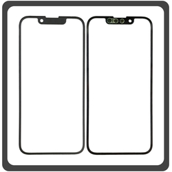 HQ OEM &Sigma;&upsilon;&mu;&beta;&alpha;&tau;ό &Mu;&epsilon; Apple iPhone 13 Mini, iPhone 13Mini (A2628, A2481) Aftermarket Front Glass For Refurbished &Mu;&pi;&rho;&omicron;&sigma;&tau;&iota;&nu;ό &Tau;&zeta;&alpha;&mu;ά&kappa;&iota; &Gamma;&iota;&alpha; &Alpha;&nu;&alpha;&kappa;&alpha;&tau;&alpha;&sigma;&kappa;&epsilon;&upsilon;ή + Frame &Pi;&lambda;&alpha;ί&sigma;&iota;&omicron; Black &Mu;&alpha;ύ&rho;&omicron; (Premium A+​)