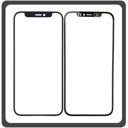 HQ OEM &Sigma;&upsilon;&mu;&beta;&alpha;&tau;ό &Mu;&epsilon; Apple iPhone 12 (A2403, A2172) / iPhone 12 Pro (A2407, A2341) Premium Aftermarket Front Glass For Refurbished &Mu;&pi;&rho;&omicron;&sigma;&tau;&iota;&nu;ό &Tau;&zeta;&alpha;&mu;ά&kappa;&iota; &Gamma;&iota;&alpha; &Alpha;&nu;&alpha;&kappa;&alpha;&tau;&alpha;&sigma;&kappa;&epsilon;&upsilon;ή + Frame &Pi;&lambda;&alpha;ί&sigma;&iota;&omicron; Black &Mu;&alpha;ύ&rho;&omicron; (Premium A+​)