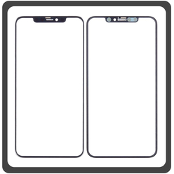 &Gamma;&nu;ή&sigma;&iota;&alpha; Original Apple iPhone 11 Pro Max, iPhone 11 ProMax (A2218, A2161, A2220, iPhone12.5) Aftermarket Front Glass For Refurbished &Mu;&pi;&rho;&omicron;&sigma;&tau;&iota;&nu;ό &Tau;&zeta;&alpha;&mu;ά&kappa;&iota; &Gamma;&iota;&alpha; &Alpha;&nu;&alpha;&kappa;&alpha;&tau;&alpha;&sigma;&kappa;&epsilon;&upsilon;ή + Frame &Pi;&lambda;&alpha;ί&sigma;&iota;&omicron; Black &Mu;&alpha;ύ&rho;&omicron;
