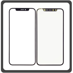 iPhone XR (A2105, A1984) Copy Original Front Glass For Refurbished &Mu;&pi;&rho;&omicron;&sigma;&tau;&iota;&nu;ό &Tau;&zeta;&alpha;&mu;ά&kappa;&iota; &Gamma;&iota;&alpha; &Alpha;&nu;&alpha;&kappa;&alpha;&tau;&alpha;&sigma;&kappa;&epsilon;&upsilon;ή + Frame &Pi;&lambda;&alpha;ί&sigma;&iota;&omicron; Black &Mu;&alpha;ύ&rho;&omicron; (Ref By Apple)