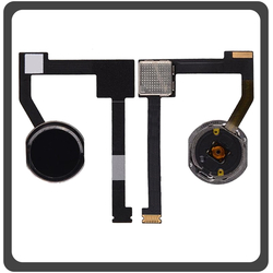HQ OEM &Sigma;&upsilon;&mu;&beta;&alpha;&tau;ό &Mu;&epsilon; Apple iPad Pro 12.9 (2015) (A1584, A1652, iPad6,7, iPad6,8) Home Button &Kappa;&epsilon;&nu;&tau;&rho;&iota;&kappa;ό &Kappa;&omicron;&upsilon;&mu;&pi;ί + Flex Cable Space Gray &Mu;&alpha;ύ&rho;&omicron; (Premium A+​)