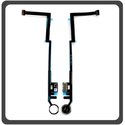 HQ OEM &Sigma;&upsilon;&mu;&beta;&alpha;&tau;ό &Gamma;&iota;&alpha; Apple iPad Air (A1474, A1475), iPad Air 5 (A2589, A2591) Home Button &Kappa;&epsilon;&nu;&tau;&rho;&iota;&kappa;ό &Kappa;&omicron;&upsilon;&mu;&pi;ί + Flex Cable White Ά&sigma;&pi;&rho;&omicron; (Grade AAA+++)