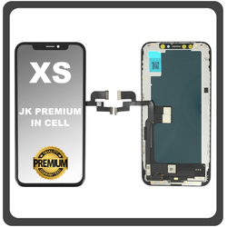 HQ OEM &Sigma;&upsilon;&mu;&beta;&alpha;&tau;ό &Gamma;&iota;&alpha; Apple iPhone XS (A2097, A1920) JK Premium In-Cell LCD Display Screen Assembly &Omicron;&theta;ό&nu;&eta; + Touch Screen DIgitizer &Mu;&eta;&chi;&alpha;&nu;&iota;&sigma;&mu;ό&sigmaf; &Alpha;&phi;ή&sigmaf; Black &Mu;&alpha;ύ&rho;&omicron;​ (Premium A+)