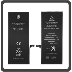HQ OEM &Sigma;&upsilon;&mu;&beta;&alpha;&tau;ό &Mu;&epsilon; Apple iPhone 6+ (A1522, A1524, iPhone7,1) Prio Battery &Mu;&pi;&alpha;&tau;&alpha;&rho;ί&alpha; Li-Poly 2915 mAh Universal APN Blister (Premium A+​)