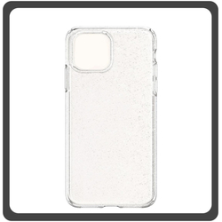 Θήκη Πλάτης - Back Cover, Silicone Σιλικόνη Tpu Crystal Glitter Silver Ασημί For iPhone 13 Pro Max