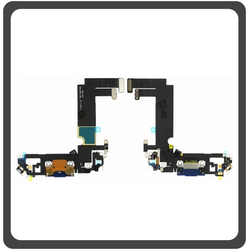 HQ OEM &Sigma;&upsilon;&mu;&beta;&alpha;&tau;ό &Gamma;&iota;&alpha; Apple iPhone 12 Mini (A2399, A176, A2400, A2398, A2399, iPhone13,1)  Charging Dock Connector Flex &Kappa;&alpha;&lambda;&omega;&delta;&iota;&omicron;&tau;&alpha;&iota;&nu;ί&alpha; &Kappa;&omicron;&nu;έ&kappa;&tau;&omicron;&rho;&alpha;&sigmaf; &Phi;ό&rho;&tau;&iota;&sigma;&eta;&sigmaf; + Microphone &Mu;&iota;&kappa;&rho;ό&phi;&omega;&nu;&omicron; Blue &Mu;&pi;&lambda;&epsilon; (Grade AAA+++)