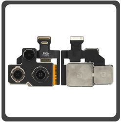 HQ OEM &Sigma;&upsilon;&mu;&beta;&alpha;&tau;ό &Gamma;&iota;&alpha; Apple iPhone 12 Pro Max, 12 ProMax (A2411, A2342, A2410) Main Rear Back Camera Module Flex &Pi;ί&sigma;&omega; &Kappa;&epsilon;&nu;&tau;&rho;&iota;&kappa;ή &Kappa;ά&mu;&epsilon;&rho;&alpha; 12+12+12 (Grade AAA+++)