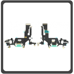 HQ OEM &Sigma;&upsilon;&mu;&beta;&alpha;&tau;ό &Gamma;&iota;&alpha; Apple iPhone 11, iPhone11 (A2221, A2111, A2223, iPhone12,1) Charging Dock Connector Lightning Flex &Kappa;&alpha;&lambda;&omega;&delta;&iota;&omicron;&tau;&alpha;&iota;&nu;ί&alpha; &Kappa;&omicron;&nu;έ&kappa;&tau;&omicron;&rho;&alpha;&sigmaf; &Phi;ό&rho;&tau;&iota;&sigma;&eta;&sigmaf; + Microphone ​&Mu;&iota;&kappa;&rho;ό&phi;&omega;&nu;&omicron; Green &Pi;&rho;ά&sigma;&iota;&nu;&omicron; (Grade AAA+++)