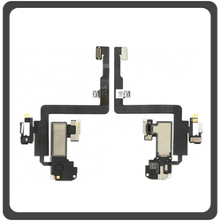 HQ OEM &Sigma;&upsilon;&mu;&beta;&alpha;&tau;ό &Gamma;&iota;&alpha; Apple iPhone 11 Pro (A2215, A2160, A2217, iPhone12,3) EarPiece Receiver Speaker &Alpha;&kappa;&omicron;&upsilon;&sigma;&tau;&iota;&kappa;ό + Proximity Sensor Flex Cable &Kappa;&alpha;&lambda;&omega;&delta;&iota;&omicron;&tau;&alpha;&iota;&nu;ί&alpha; &Alpha;&iota;&sigma;&theta;&eta;&tau;ή&rho;&alpha;&sigmaf; &Epsilon;&gamma;&gamma;ύ&tau;&eta;&tau;&alpha;&sigmaf; (Premium A+)