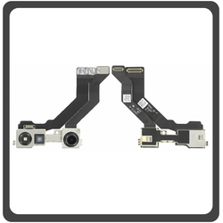 HQ OEM &Sigma;&upsilon;&mu;&beta;&alpha;&tau;ό &Gamma;&iota;&alpha; Apple iPhone 13 Mini, iPhone13 Mini (A2628, A2481, A2626, A2629, A2630, iphone14,4) Front Sensor Camera &Mu;&pi;&rho;&omicron;&sigma;&tau;&iota;&nu;ή &Kappa;ά&mu;&epsilon;&rho;&alpha; + Micro Flex Cable &Kappa;&alpha;&lambda;&omega;&delta;&iota;&omicron;&tau;&alpha;&iota;&nu;ί&alpha; 12 MP, f/2.2, 23mm (wide), 1/3.6" (Grade AAA+++)