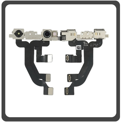 HQ OEM &Sigma;&upsilon;&mu;&beta;&alpha;&tau;ό &Gamma;&iota;&alpha; Apple iPhone XS MAX, iPhoneXS MAX (A1921, A2101, A2102) Front Sensor Camera &Mu;&pi;&rho;&omicron;&sigma;&tau;&iota;&nu;ή &Kappa;ά&mu;&epsilon;&rho;&alpha; + Micro Flex Cable &Kappa;&alpha;&lambda;&omega;&delta;&iota;&omicron;&tau;&alpha;&iota;&nu;ί&alpha; 7 MP, f/2.2, 32mm (Grade AAA+++)