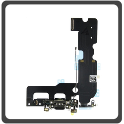 &Gamma;&nu;ή&sigma;&iota;&alpha; Original Apple iPhone 7+, iPhone 7 Plus (A1661, A1784) Swap Charging Dock Connector Lightning Flex &Kappa;&alpha;&lambda;&omega;&delta;&iota;&omicron;&tau;&alpha;&iota;&nu;ί&alpha; &Kappa;&omicron;&nu;έ&kappa;&tau;&omicron;&rho;&alpha;&sigmaf; &Phi;ό&rho;&tau;&iota;&sigma;&eta;&sigmaf; + Microphone &Mu;&iota;&kappa;&rho;ό&phi;&omega;&nu;&omicron; Jet Black &Mu;&alpha;ύ&rho;&omicron;