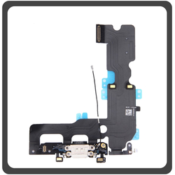 &Gamma;&nu;ή&sigma;&iota;&alpha; Original Apple iPhone 7+ (A1661, A1784) Charging Dock Connector Lightning Flex &Kappa;&alpha;&lambda;&omega;&delta;&iota;&omicron;&tau;&alpha;&iota;&nu;ί&alpha; &Kappa;&omicron;&nu;έ&kappa;&tau;&omicron;&rho;&alpha;&sigmaf; &Phi;ό&rho;&tau;&iota;&sigma;&eta;&sigmaf; + Microphone &Mu;&iota;&kappa;&rho;ό&phi;&omega;&nu;&omicron; White Ά&sigma;&pi;&rho;&omicron;