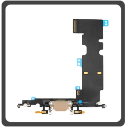 &Gamma;&nu;ή&sigma;&iota;&alpha; Original Apple iPhone 8, iPhone8 (A1863, A1905), Charging Dock Connector Lightning Flex &Kappa;&alpha;&lambda;&omega;&delta;&iota;&omicron;&tau;&alpha;&iota;&nu;ί&alpha; &Kappa;&omicron;&nu;έ&kappa;&tau;&omicron;&rho;&alpha;&sigmaf; &Phi;ό&rho;&tau;&iota;&sigma;&eta;&sigmaf; + Microphone &Mu;&iota;&kappa;&rho;ό&phi;&omega;&nu;&omicron; Gold &Chi;&rho;&upsilon;&sigma;ό