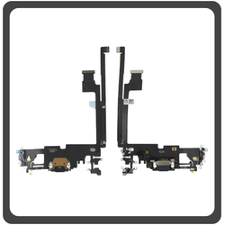 &Gamma;&nu;ή&sigma;&iota;&alpha; Original Apple iPhone 12 Pro Max (A2411, A2342, A2410) Charging Dock Connector Lightning Flex &Kappa;&alpha;&lambda;&omega;&delta;&iota;&omicron;&tau;&alpha;&iota;&nu;ί&alpha; &Kappa;&omicron;&nu;έ&kappa;&tau;&omicron;&rho;&alpha;&sigmaf; &Phi;ό&rho;&tau;&iota;&sigma;&eta;&sigmaf; + Microphone &Mu;&iota;&kappa;&rho;ό&phi;&omega;&nu;&omicron; Graphite &Mu;&alpha;ύ&rho;&omicron;