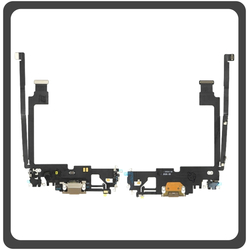 &Gamma;&nu;ή&sigma;&iota;&alpha; Original Apple iPhone 12 Pro Max (A2411, A2342, A2410) Charging Dock Connector Lightning Flex &Kappa;&alpha;&lambda;&omega;&delta;&iota;&omicron;&tau;&alpha;&iota;&nu;ί&alpha; &Kappa;&omicron;&nu;έ&kappa;&tau;&omicron;&rho;&alpha;&sigmaf; &Phi;ό&rho;&tau;&iota;&sigma;&eta;&sigmaf; + Microphone &Mu;&iota;&kappa;&rho;ό&phi;&omega;&nu;&omicron; Gold &Chi;&rho;&upsilon;&sigma;ό