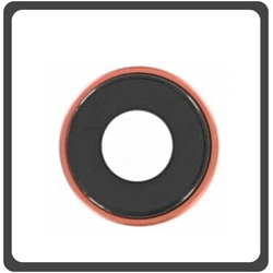 HQ OEM &Sigma;&upsilon;&mu;&beta;&alpha;&tau;ό &Gamma;&iota;&alpha; Apple iPhone XR, iPhoneXR (A2105, A1984, A2107, A2108, A2106, iPhone11,8) Main Camera Lens &Tau;&zeta;&alpha;&mu;ά&kappa;&iota; &Kappa;ά&mu;&epsilon;&rho;&alpha;&sigmaf; + Frame &Pi;&lambda;&alpha;ί&sigma;&iota;&omicron; Coral &Kappa;&omicron;&rho;&alpha;&lambda;&lambda;ί (Grade AAA+++)
