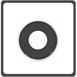 HQ OEM &Sigma;&upsilon;&mu;&beta;&alpha;&tau;ό &Gamma;&iota;&alpha; Apple iPhone XR, iPhoneXR (A2105, A1984, A2107, A2108, A2106, iPhone11,8) Main Camera Lens &Tau;&zeta;&alpha;&mu;ά&kappa;&iota; &Kappa;ά&mu;&epsilon;&rho;&alpha;&sigmaf; + Frame &Pi;&lambda;&alpha;ί&sigma;&iota;&omicron; White Ά&sigma;&pi;&rho;&omicron; (Grade AAA+++)