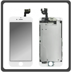 Original &Gamma;&nu;ή&sigma;&iota;&alpha; Iphone 6 (A1549, A1586, A1589, A1522, A1524, A1593) Lcd Display Screen &Omicron;&theta;ό&nu;&eta; + Touch Screen Digitizer &Mu;&eta;&chi;&alpha;&nu;&iota;&sigma;&mu;ό&sigmaf; &Alpha;&phi;ή&sigmaf; White  + Small Parts (Pulled By Foxconn)