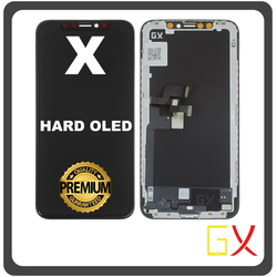 HQ OEM &Sigma;&upsilon;&mu;&beta;&alpha;&tau;ό &Gamma;&iota;&alpha; Apple iPhone X, iPhoneX (A1865, A1901, A1902) GX Hard OLED Super Retina LCD Display Screen &Omicron;&theta;ό&nu;&eta; + Touch Screen Digitizer &Mu;&eta;&chi;&alpha;&nu;&iota;&sigma;&mu;ό&sigmaf; &Omicron;&theta;ό&nu;&eta; &Alpha;&phi;ή&sigmaf; Black &Mu;&alpha;ύ&rho;&omicron; (Grade AAA+++)