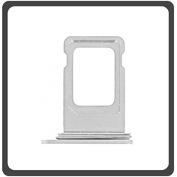 HQ OEM &Sigma;&upsilon;&mu;&beta;&alpha;&tau;ό &Gamma;&iota;&alpha; Apple iPhone 11 Pro, iPhone11 Pro (A2215, A2160, A2217, iPhone12,3) Sim Tray &Upsilon;&pi;&omicron;&delta;&omicron;&chi;έ&alpha;&sigmaf; &Beta;ά&sigma;&eta; &Theta;ή&kappa;&eta; &Kappa;ά&rho;&tau;&alpha;&sigmaf; SIM Silver &Alpha;&sigma;&eta;&mu;ί (Grade AAA+++)