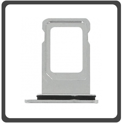 HQ OEM &Sigma;&upsilon;&mu;&beta;&alpha;&tau;ό &Gamma;&iota;&alpha; Apple iPhone XR, iPhoneXR (A2105, A1984, A2107, A2108, A2106, iPhone11,8) Sim Tray &Upsilon;&pi;&omicron;&delta;&omicron;&chi;έ&alpha;&sigmaf; &Beta;ά&sigma;&eta; &Theta;ή&kappa;&eta; &Kappa;ά&rho;&tau;&alpha;&sigmaf; SIM White Ά&sigma;&pi;&rho;&omicron; (Grade AAA+++)