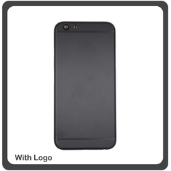 HQ OEM iPhone 6, iPhone6 (A1549, A1586, A1589, A1522, A1524, A1593) &Kappa;&alpha;&pi;ά&kappa;&iota; &Mu;&pi;&alpha;&tau;&alpha;&rho;ί&alpha;&sigmaf; Battery Cover + &Pi;&lambda;&alpha;&iota;&nu;ά &pi;&lambda;ή&kappa;&tau;&rho;&alpha; Side Keys + &Theta;ή&kappa;&eta; &Kappa;ά&rho;&tau;&alpha;&sigmaf; Sim Holder Black (Grade AAA+++)