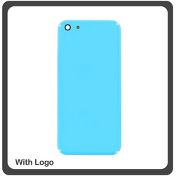 OEM Iphone 5c Back Battery Cover- Housing &Kappa;&alpha;&pi;ά&kappa;&iota; &Mu;&pi;&alpha;&tau;&alpha;&rho;ί&alpha;&sigmaf;- &Sigma;&alpha;&sigma;ί blue