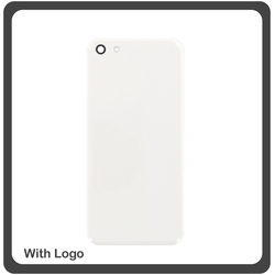OEM Iphone 5c Back Battery Cover- Housing &Kappa;&alpha;&pi;ά&kappa;&iota; &Mu;&pi;&alpha;&tau;&alpha;&rho;ί&alpha;&sigmaf;- &Sigma;&alpha;&sigma;ί white