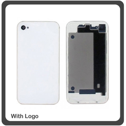 HQ OEM Iphone 4g Battery cover &Kappa;&alpha;&pi;ά&kappa;&iota; &Mu;&pi;&alpha;&tau;&alpha;&rho;ί&alpha;&sigmaf; white