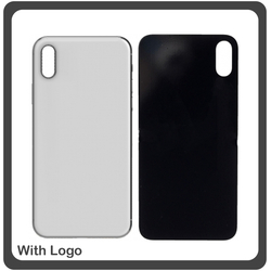 HQ OEM &Sigma;&upsilon;&mu;&beta;&alpha;&tau;ό &Gamma;&iota;&alpha; Apple iPhone X, iPhoneX (A1865, A1901, A1902) Rear Back Battery Cover with Camera Big Hole &Pi;ί&sigma;&omega; &Kappa;ά&lambda;&upsilon;&mu;&mu;&alpha; &Pi;&lambda;ά&tau;&eta; &Kappa;&alpha;&pi;ά&kappa;&iota; &Mu;&pi;&alpha;&tau;&alpha;&rho;ί&alpha;&sigmaf; White Ά&sigma;&pi;&rho;&omicron; (Grade AAA+++)