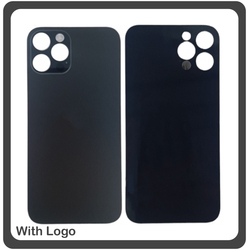 HQ OEM &Sigma;&upsilon;&mu;&beta;&alpha;&tau;ό &Gamma;&iota;&alpha; Apple iPhone 12 Pro, iPhone 12Pro (A2407, A2341, A2406) Premium Aftermarket Rear Back Battery Cover with Camera Big Hole &Pi;ί&sigma;&omega; &Kappa;ά&lambda;&upsilon;&mu;&mu;&alpha; &Pi;&lambda;ά&tau;&eta; &Kappa;&alpha;&pi;ά&kappa;&iota; &Mu;&pi;&alpha;&tau;&alpha;&rho;ί&alpha;&sigmaf; Graphite &Mu;&alpha;ύ&rho;&omicron; (Premium A+​)